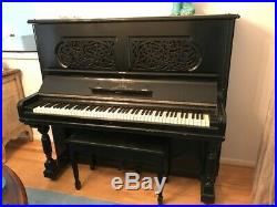 1878 Steinway Upright Ebonized Piano Same Owner 40 Yrs Northridge, CA