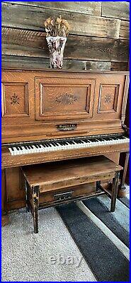 1886 Wegman & Co. Piano. Very rare. Antique
