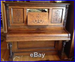 1891 Hazelton Brothers, New York Upright Piano 18168