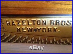 1891 Hazelton Brothers, New York Upright Piano 18168