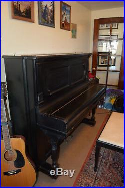 1895 Antique Steinway upright grand piano