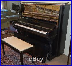1895 Antique Steinway upright grand piano