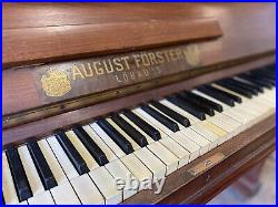 1904 August Förster Upright Piano