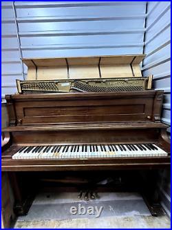 1910 Ellington Upright Grand Piano Serial Number 29098