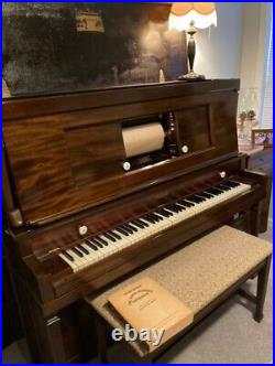 1912 Beckwith Scroll Piano in great working condition