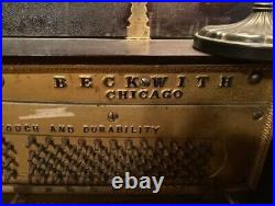 1912 Beckwith Scroll Piano in great working condition