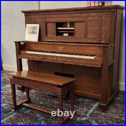 1917 Haddorf Upright Player Piano