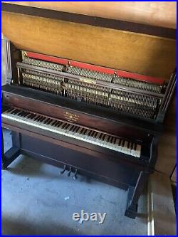 1930's P. A Starck Upright Piano