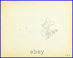 1933 set of MICKEY MOUSE ORIGINAL PRODUCTION cel DRAWINGS WALT DISNEY PUPPY LOVE