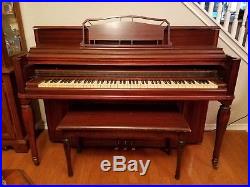 1947 Kimball Upright Piano Antique
