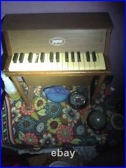 1950s Vintage Jaymar Upright Miniature Wooden 30 Key Piano Child's Pat 2,641,135