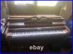 1957? Mahogany Stand Up Kimball Piano- great shape