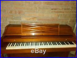 1958 BALDWIN ACROSONIC SPINET PIANO w piano bench, mid century modern pickup