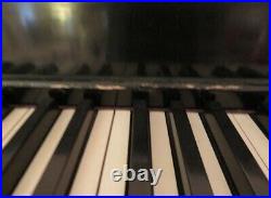 1963 Black Baldwin Acrosonic piano with bench Serial # 740282 LOCAL PICK UP ONLY
