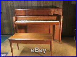 1965 Steinway & Sons Upright Piano