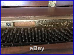 1971 Wurlitzer Piano Made in USA American History Good Condition