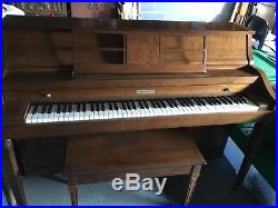 1976 Baldwin Piano (Light Brown, Very Good Condition)