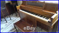 1980's Oak Baldwin Acrosonic Piano