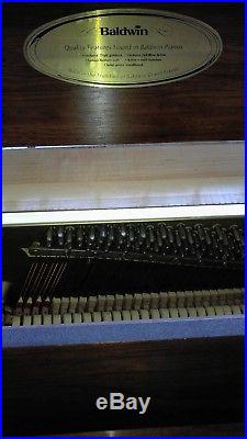 1980's Oak Baldwin Acrosonic Piano