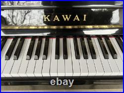 1991 Kawai CX-21D Upright Piano 48 Polished Ebony