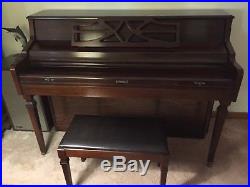1991 Kimball Upright Piano and matching bench, MINT PERFECT CONDITION