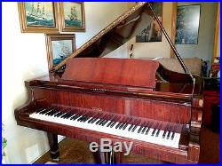 1995 Petrof Grand Piano Model IV 5' 8 Mahogany Hand Crafted Czech Republic
