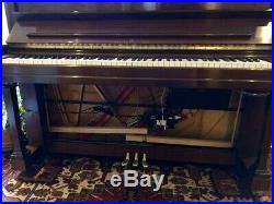 1995 Steinway Model K Vertical Grand Piano