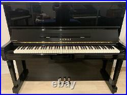 1998 Kawai KU-30 Profesional Upright piano, Japan 48 High Gloss Black MINT