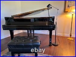 2001 Black Petrof Grand Piano 2001 Black Petrof Grand Piano