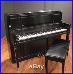2001 Steinway Sheraton 4510 45'' Decorator Upright Piano