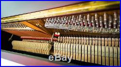 2006 Steinway K-52 Upright Piano Mahogany Crown Jewel Collection