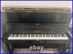 2010 Yamaha U1 Upright Piano 48 Polished Ebony