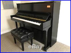 2013 Steinway Upright Piano model 1098 in Satin Ebony BEST OFFER