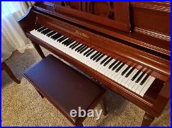 2014 Pearl River Upright Console Piano with bench / single owner