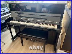 2019 Pearl River EU122 Upright Piano 48 Polished Ebony