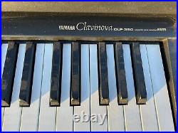 2 Yamaha Clavinova CLP- 350 Pianos (one With Stand)