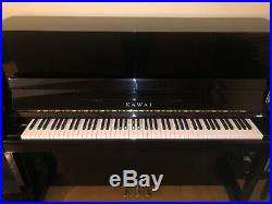 48 High Gloss Black Kawai CX 21D Upright Piano