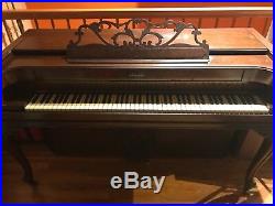 Acrosonic Baldwin piano, spinet model, 1948