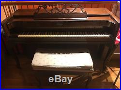 Acrosonic Baldwin piano, spinet model, 1948