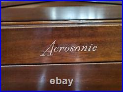 Acrosonic by Baldwin Spinet Piano With Matching Bench