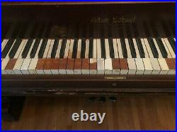 Adam Schaaf Upright Piano Serial #8727 88 keys with bench