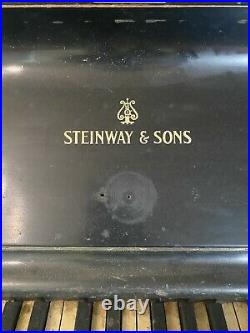 Antique 1878 Steinway & Sons Upright Piano