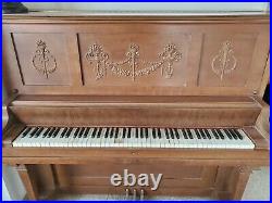 Antique 1888 W. W kimball upright piano