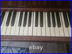 Antique 1895 Needs a home. Parts Upright Henschel Upright Piano & Stool Antique 1895 Needs a home. Parts Upright Henschel Upright Piano & Stool