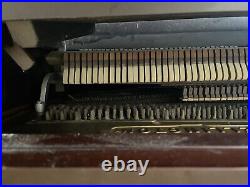 Antique 1905 SH Wellington Upright Piano Serial No. 79777
