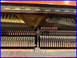 Antique 1908 Steinway Vertegrand 50in Tall Model K Piano 48in Keys Serial 132257