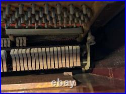 Antique 1908 Steinway Vertegrand 50in Tall Model K Piano 48in Keys Serial 132257