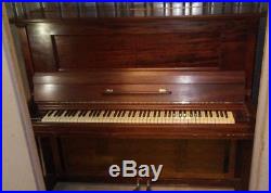 Antique 1914 Steinway K 52 mahogany upright piano #169945