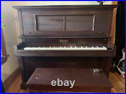 Antique 1915 Troubadour Player Piano