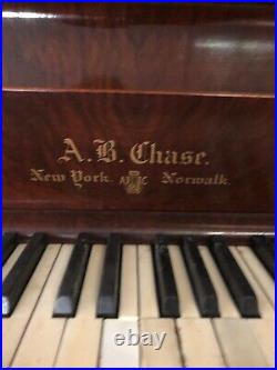 Antique A. B. Chase Upright Piano Plays Concert Grand New York Norwalk